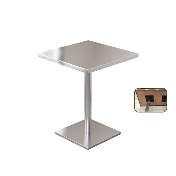 Großhandel B2B Shop Edelstahl Rundtisch Restaurant Tisch Kantine